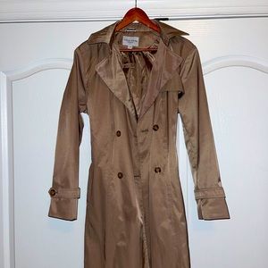 Cole Haan Hooded Trench Coat